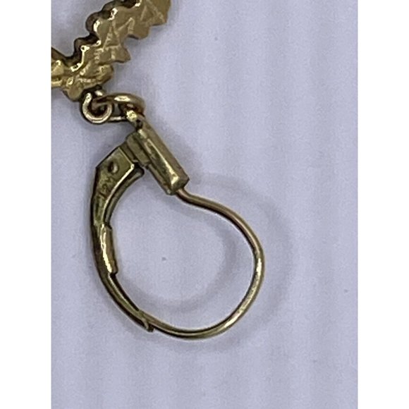 Amerik K&L Jewelry Vintage Amerik K L Double Goldplated Earrings